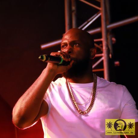 Bunji Garlin (TT)Reggae Jam Festival - Bersenbrueck 29. Juli 2022 (13).JPG